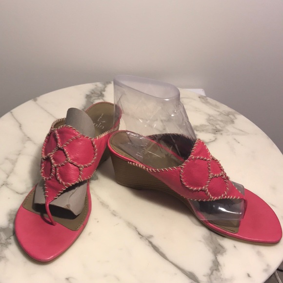 Paolo Linea Wedge Heel Sandals - Picture 3 of 4